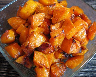 Roasted sweet potatoe