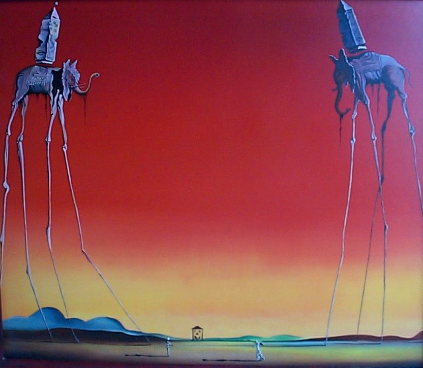 Salvador Dali – Salvador Dali Les Elephants