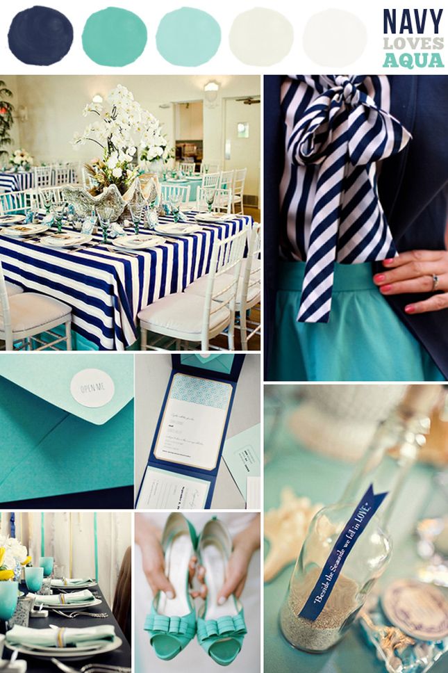 Spring / Summer Wedding Colors – Navy – Belle the Magazine . The Wedding Blog Fo