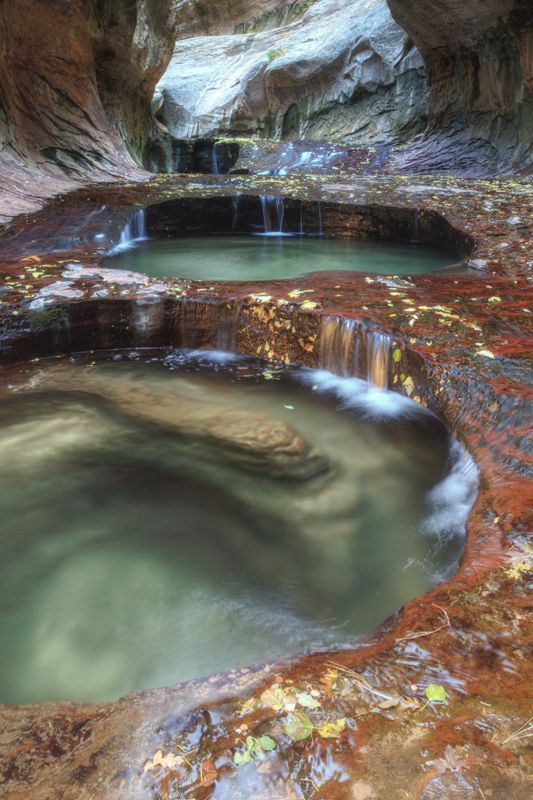 Subway Pools – Zion National Park – Vincent James