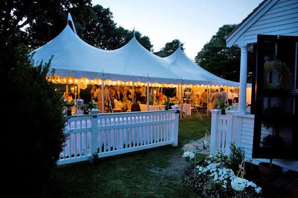 Tented backyard wedding?