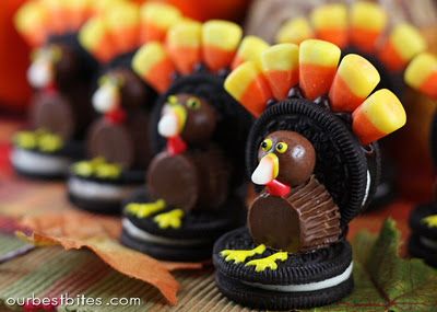 Thanksgiving turkey candy!
