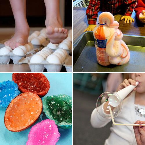 The 25 coolest science experiments for kids.  Home scientist badge