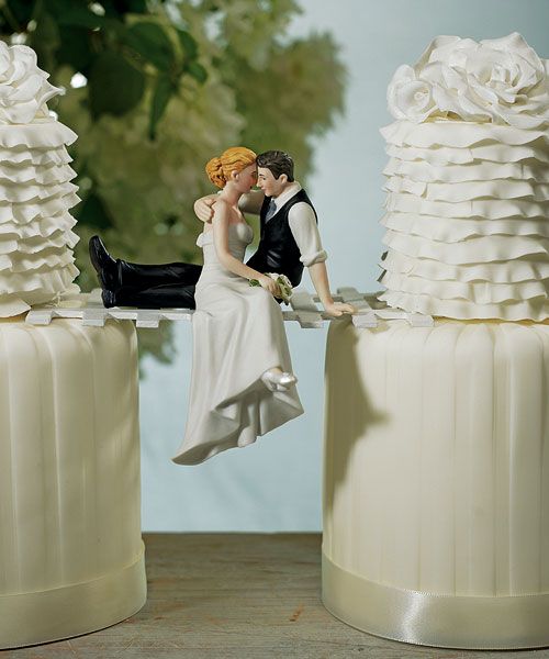 "The Look of Love" Bride and Groom Couple Cake Topper. I'm getting