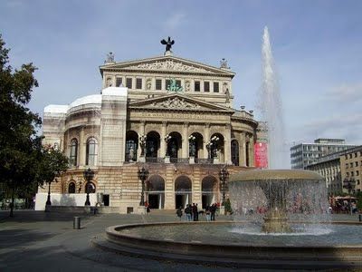 The Old Opera House in Frankfurt