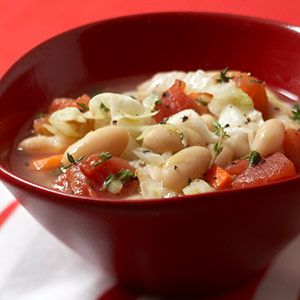 This soup is healthy and it fills you up, not to mention it tastes really good t