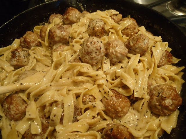 This super easy and fast Meatballs Stroganoff recipe has become a favorites of m