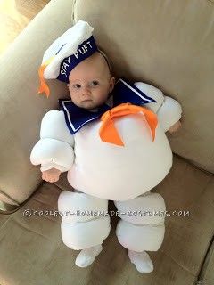 Too Cute!!! Stay Puft Marshmallow Baby Costume…