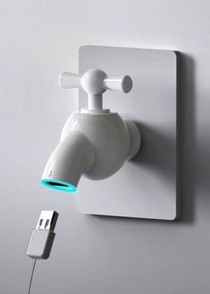 Turn Tap for USB Power