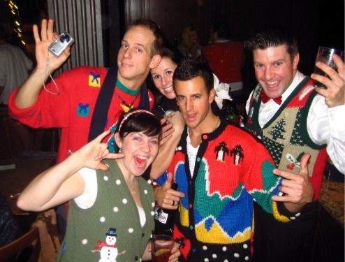 Ugly sweaters for an Ugly Sweater Party