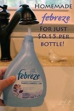 What you'll need:  1/8 Cup of fabric softener (I used Downy April Fresh)  2
