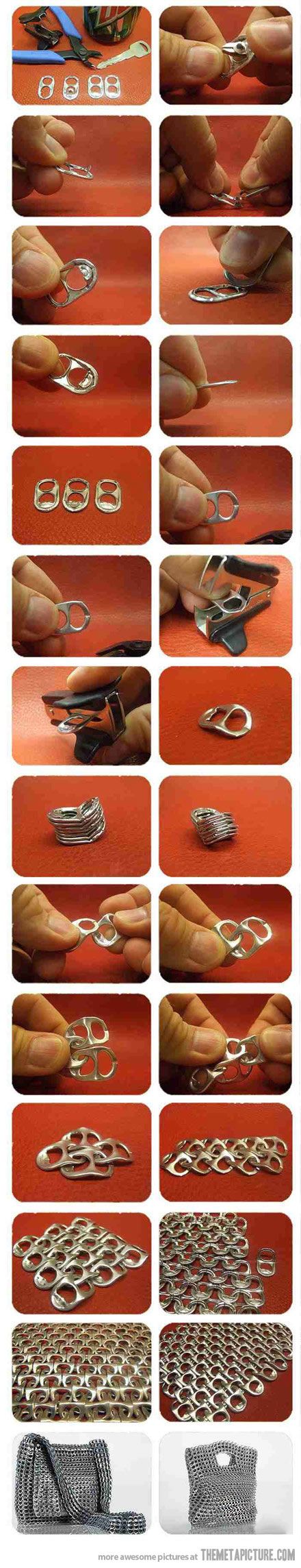 What you can accomplish using a few pull tabs