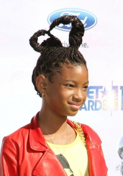 Willow Smith rocks a wild hairstyle