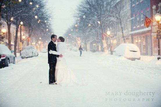 Winter wedding ideas!