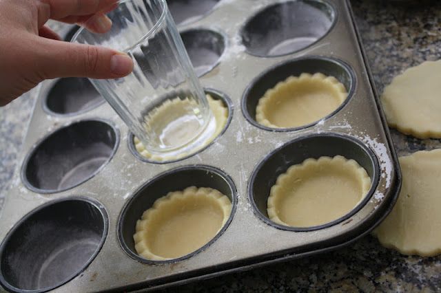 You can make little tarts using your favorite sugar cookie dough, and cutting it