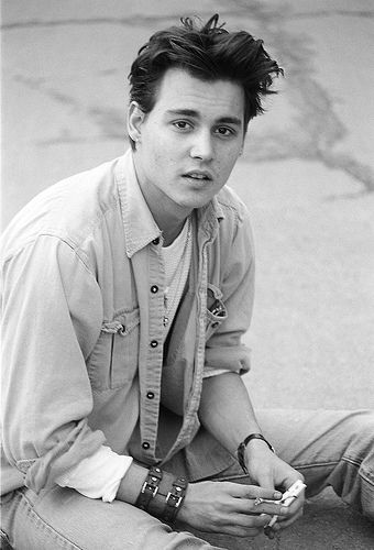 Young Johnny Depp!
