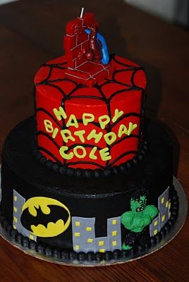Yum Scrum Cakes: Superhero!!!!