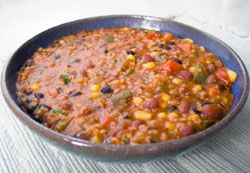 Zoë's Vegetarian Chili, Slow Cooker or Crockpot Recipe, Guaranteed To S