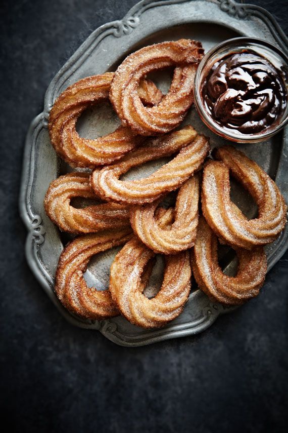 churros con chocolate- memories of living in spain