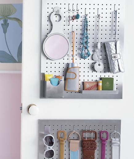 Mount a Pegboard -   Few Ways to Make Over Your Closets