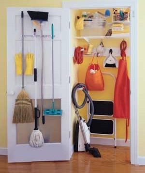 Organize Cleaning Supplies -   Few Ways to Make Over Your Closets