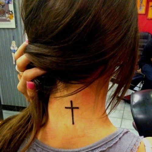 cross tattoo"