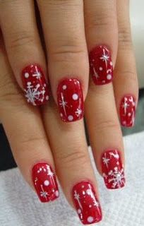 cute holiday nail ideas