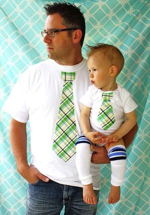 dad and me tie t-shirt, $38