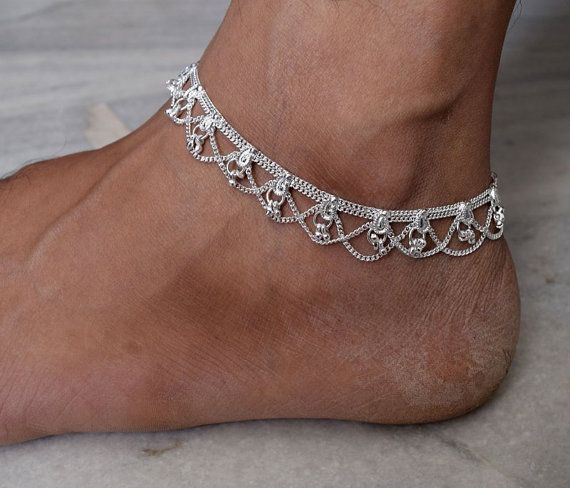 Indian Anklets -   Foot Jewelry Ideas Collection