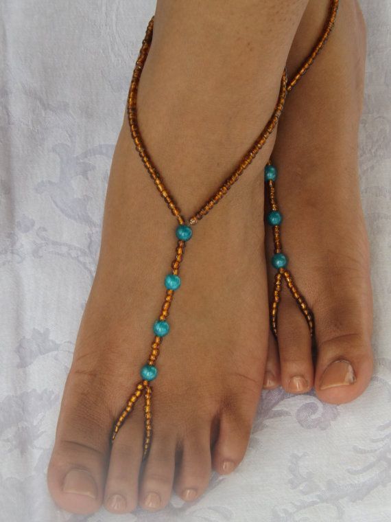 Foot jewelry Anklet Barefoot Jewelry -   Foot Jewelry Ideas Collection