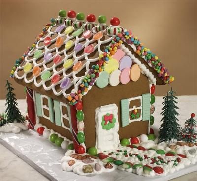 gf gingerbread house