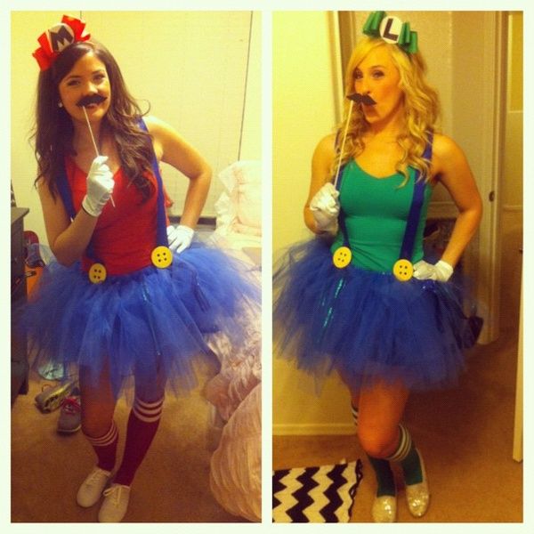 Girly Mario and Luigi