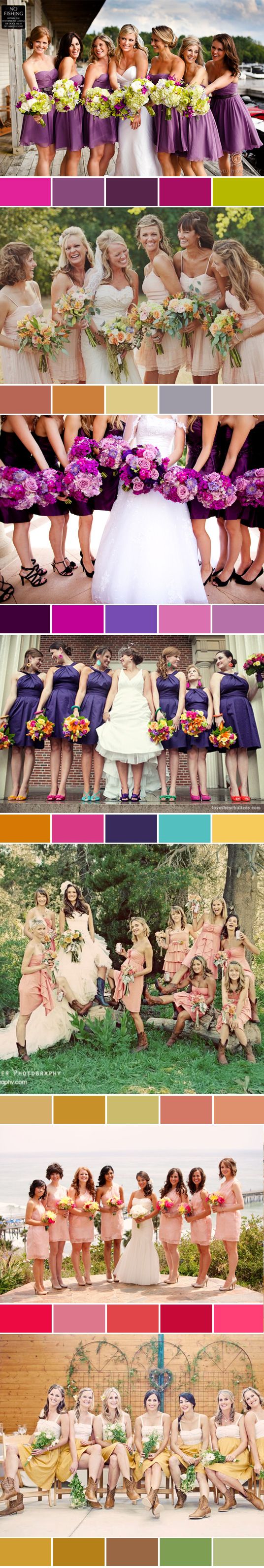 good website for wedding color schemes