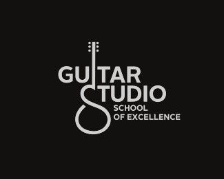 guitar logo #logo