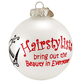 hairstylist #Christmas #hairstyle #ornaments $8.99 #BronnersChristmasWonderland