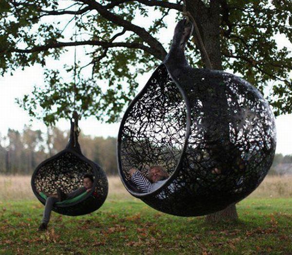 hanging chairs for the garden