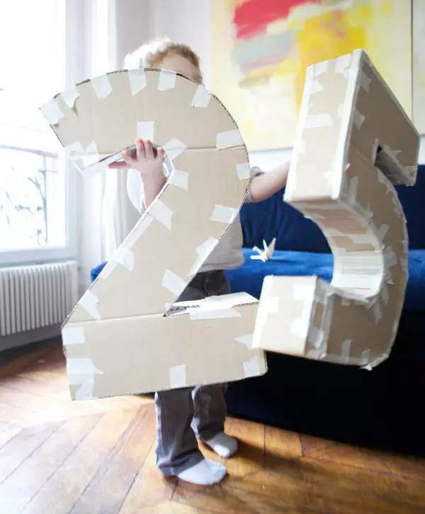 How to Make Paper Mache Letters