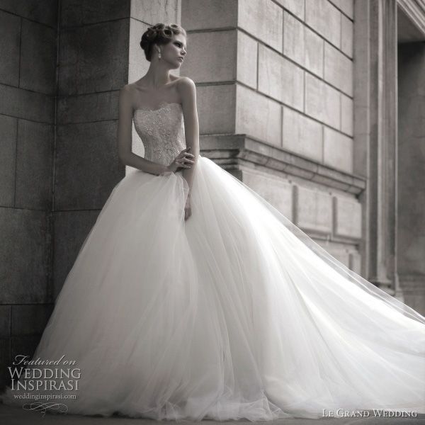 le grand wedding dress ball gown 2011 bridal collection