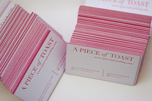 lovely business cards.