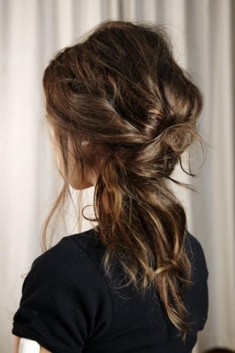 messy up-do