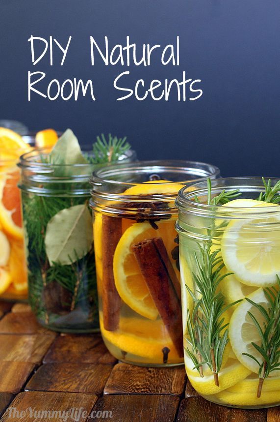 natural room scents via the yummy life