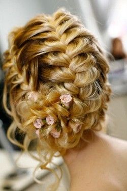 perfect hair for a wedding