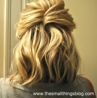 perfect second-day hair style