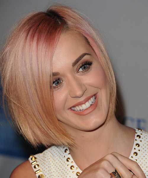 pink roots, blonde hair, katy perry