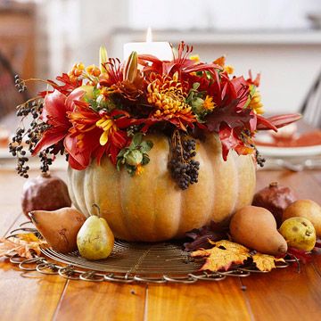 possible thanksgiving centerpiece