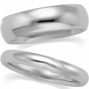rounded wedding bands