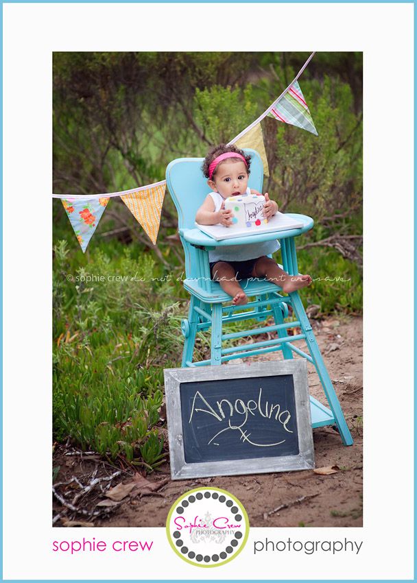 san diego cake smash outdoor baby one 1 year portraits professional baby photogr