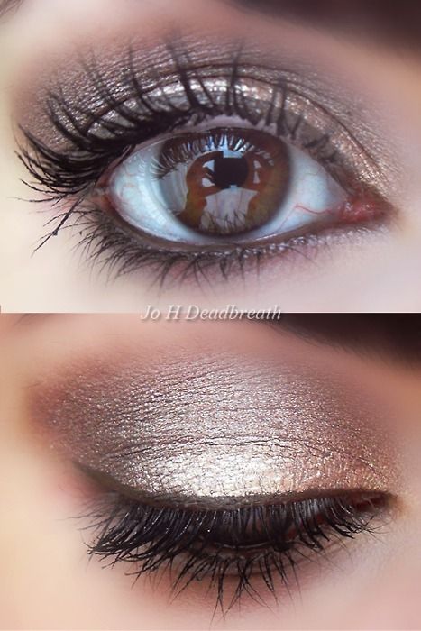 shimmery smokey eye for the bride who wants to make a statement. #wedding