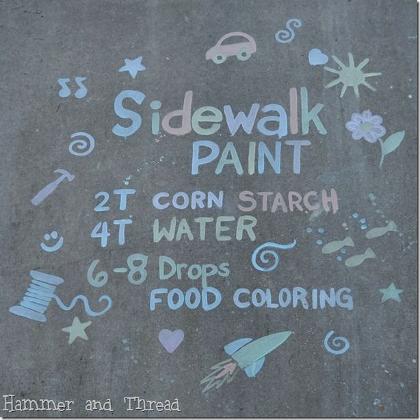 sidewalk…paint