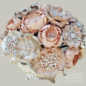 silk wedding bouquet peonies – Google Search